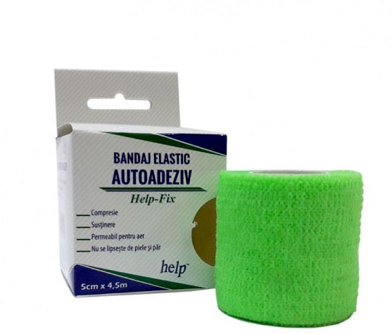 Bandaj elastic autoadeziv 5cm*4,5m - Roval Med