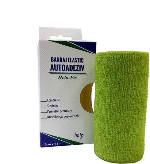 Bandaj elastic autoadeziv 10cm*4,5m - Roval Med