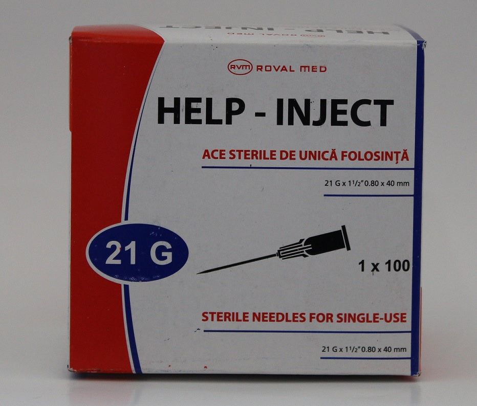 Ace seringa g21 0,80*40mm verde - Roval Med