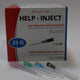 Ace seringa g23 0,60*30mm albastru - Roval Med
