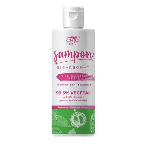 Sampon 99.5%  vegetal cu bicarbonat 200ml - Ceta