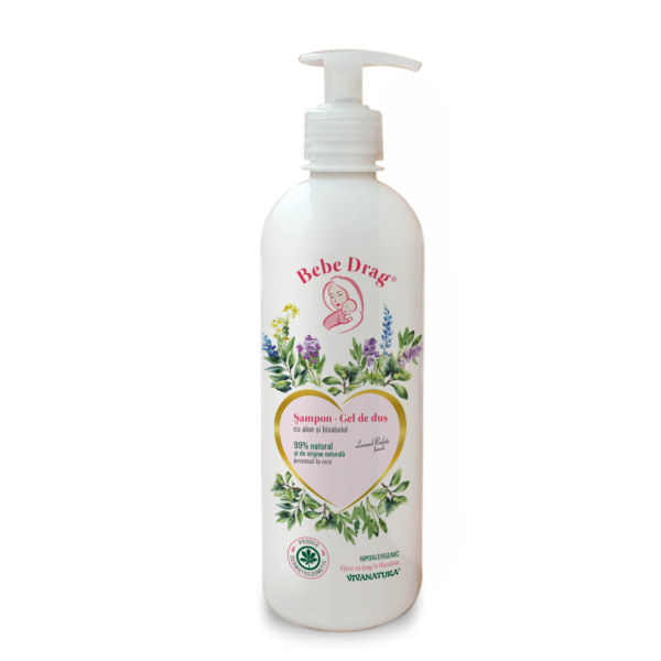 Sampon bebe aloe&salvie 500ml - Bebe Drag