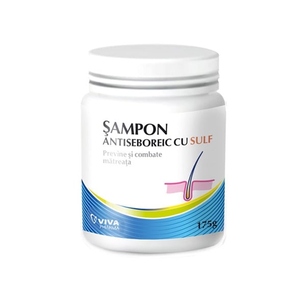 Sampon cu sulf 175gr - Viva Pharma