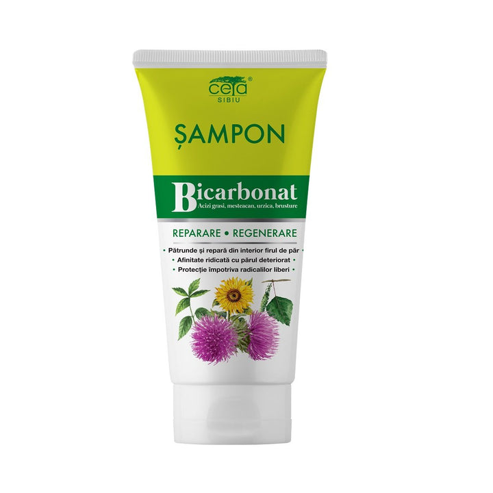 Sampon regenerare&prot.cu bicarbonat 200ml - Ceta