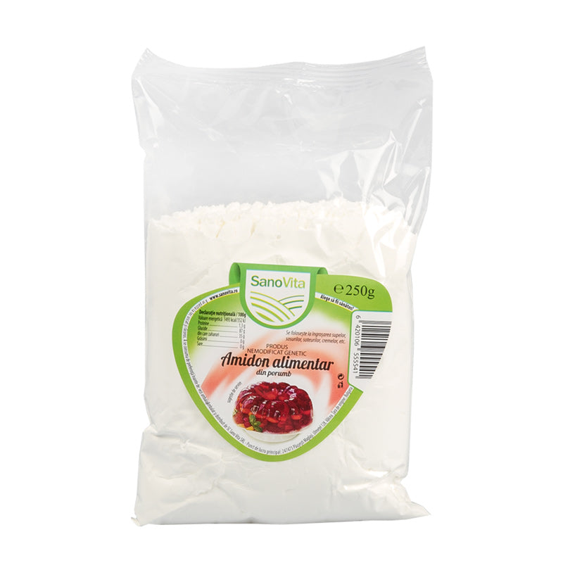 Amidon de porumb 250 g – Sano Vita - Pentru îngroșat