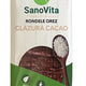 Rondele orez cu glazura cacao 66gr - Sano Vita