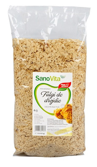 Fulgi drojdie uscata 500g - Sano Vita