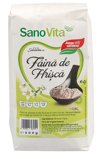 Faina de hrisca 500gr - Sano Vita
