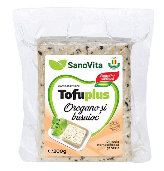 Tofuplus oregano & busuioc 200gr - Sano Vita