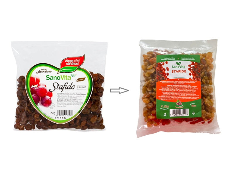 Stafide brune 150gr - Sano Vita