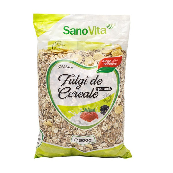 Fulgi cereale si porumb 500gr - Sano Vita