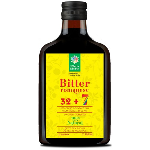 Bitter romanesc 39plante 200ml - Santo Raphael