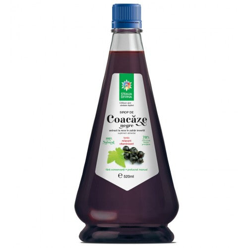 Sirop de coacaze negre, 520 ml-SANT.00033