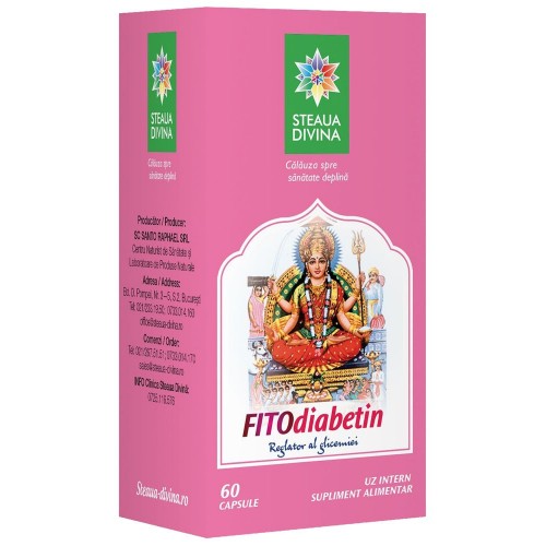 Fitodiabetin, 60 capsule-SANT.00100