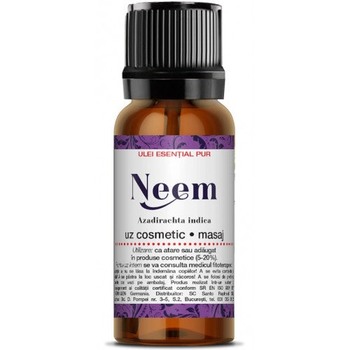 Ulei esential de neem, 10 ml-SANT.00232