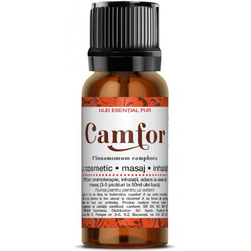 Ulei camfor esential 10ml - Santo Raphael
