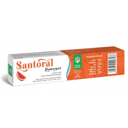 Pasta de dinti Santoral Homeopat, 75 ml-SANT.00288