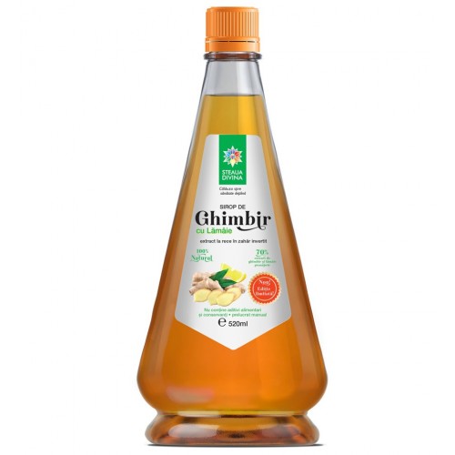 Sirop de ghimbir si lamaie, 520 ml-SANT.00298