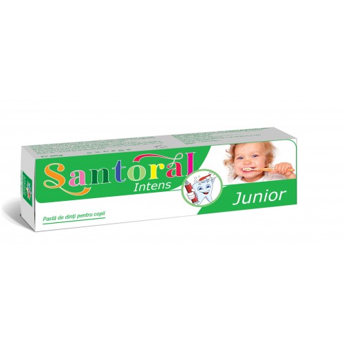 Pasta de dinti Santoral Intens Junior, 50 gr-SANT.00344
