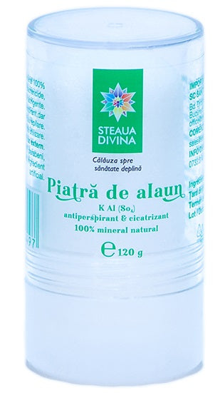 Piatra de alaun 120gr (deo-stick) - Santo Raphael