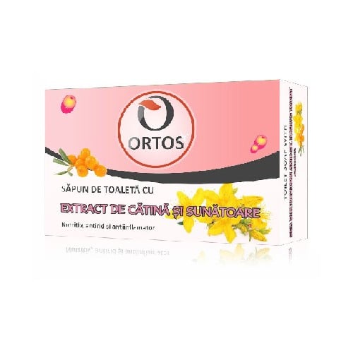 Sapun cu extract catina&sunatoare 100gr - Ortos Prod