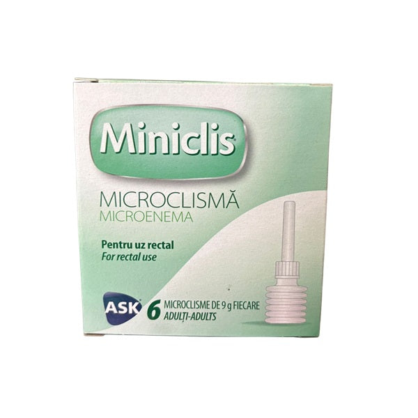 Microclisma sterila pt adulti 6buc - Sana Est