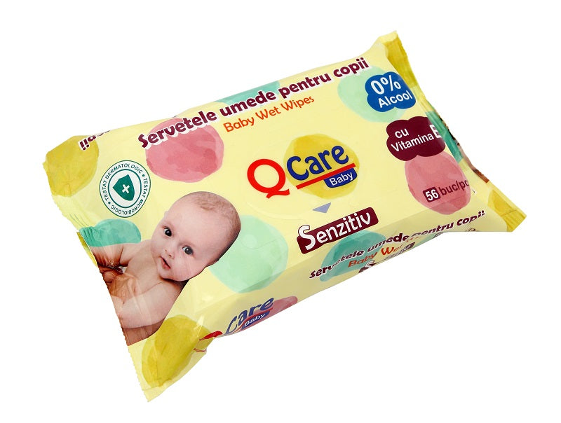 Servetele umede copii sensitive 56buc - Sarah