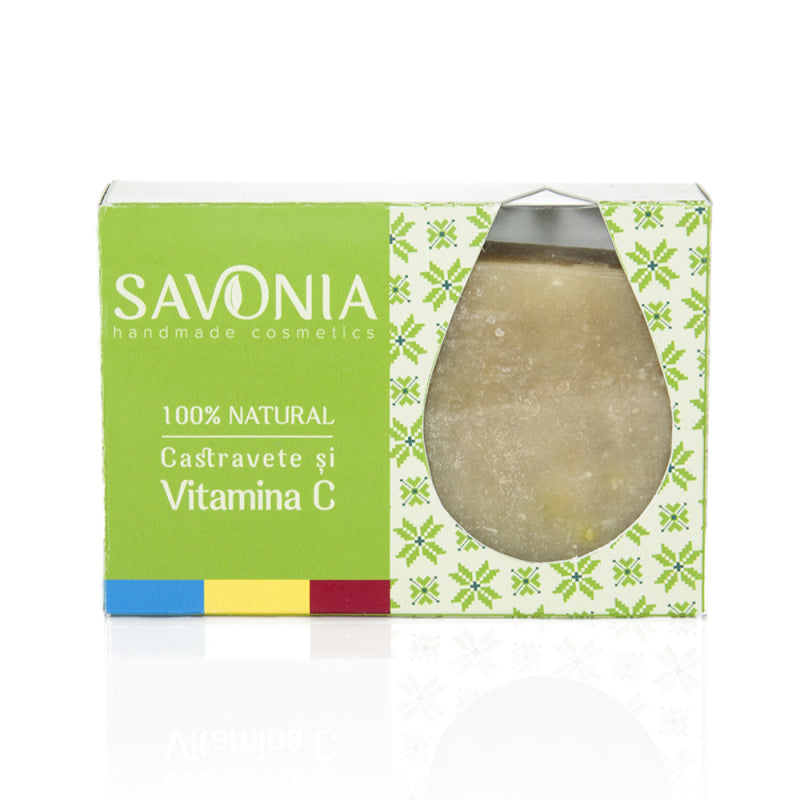 Sapun castravete si vitamina C, 90 gr-SAVO.00001