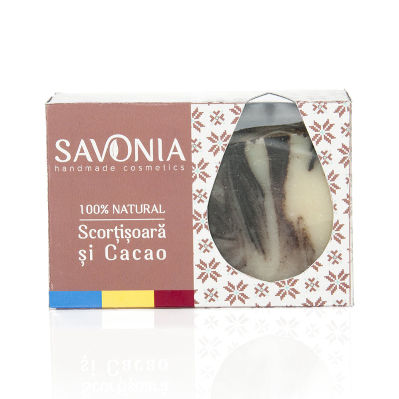 Sapun scortisoara si cacao, 90 gr-SAVO.00002