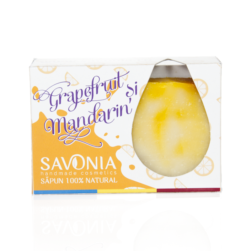 Sapun grapefruit & mandarin 90gr - Savonia