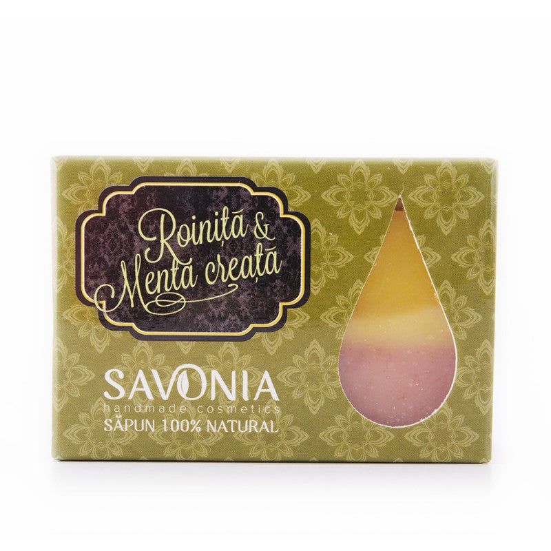 Sapun roinita si menta creata, 90 gr-SAVO.00017
