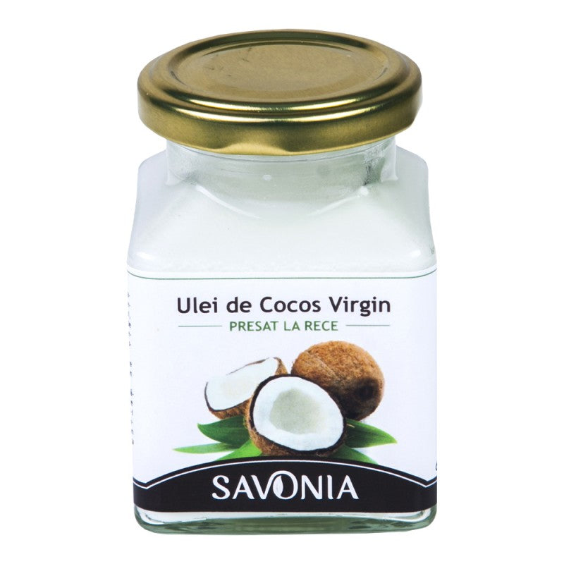 Ulei de cocos virgin presat la rece, 200 ml-SAVO.00027