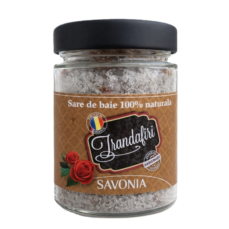 Sare de baie cu trandafiri 350gr - Savonia