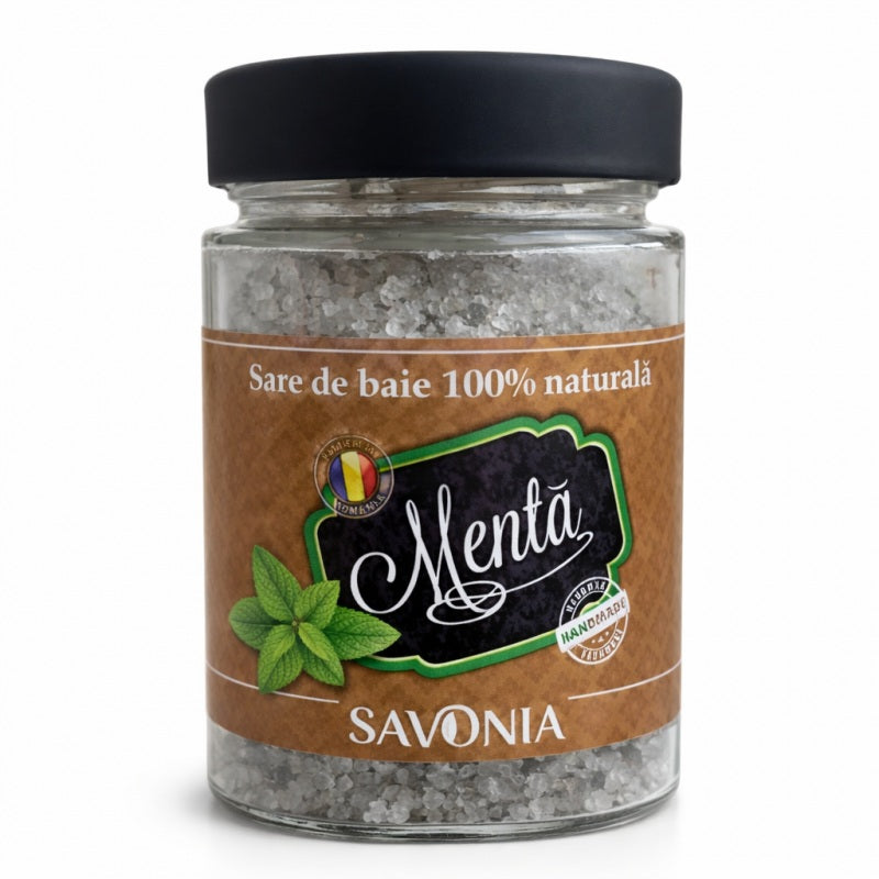 Sare de baie cu menta 350gr - Savonia