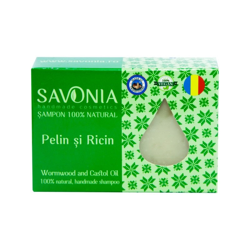 Sampon solid pelin&ricin 90gr - Savonia