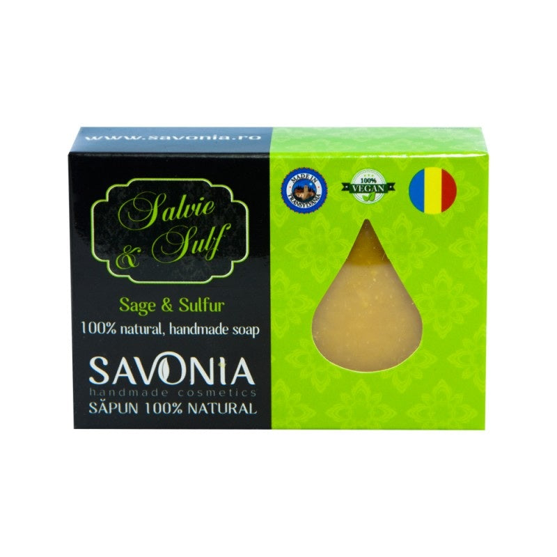 Sapun salvie & sulf 90gr - Savonia