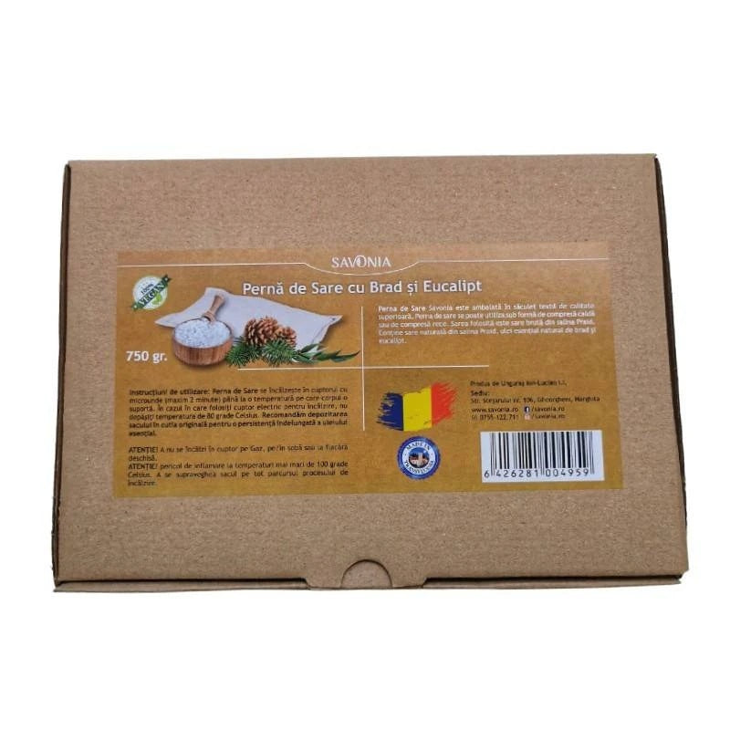 Perna de sare brad si eucalipt 750gr - Savonia