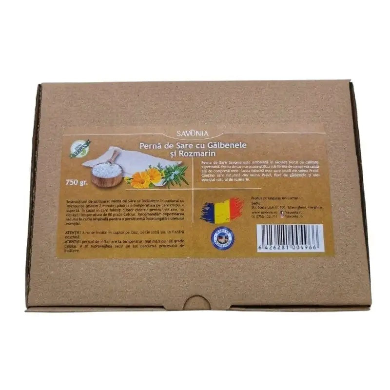 Perna de sare galbenele si rozmarin 750gr - Savonia