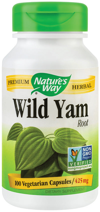 Wild Yam 425 mg, 100 capsule vegetale-SECO.00095