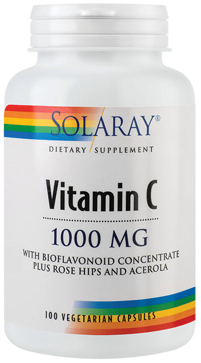 Vitamin C 1000 mg, 100 capsule vegetale-SECO.00103
