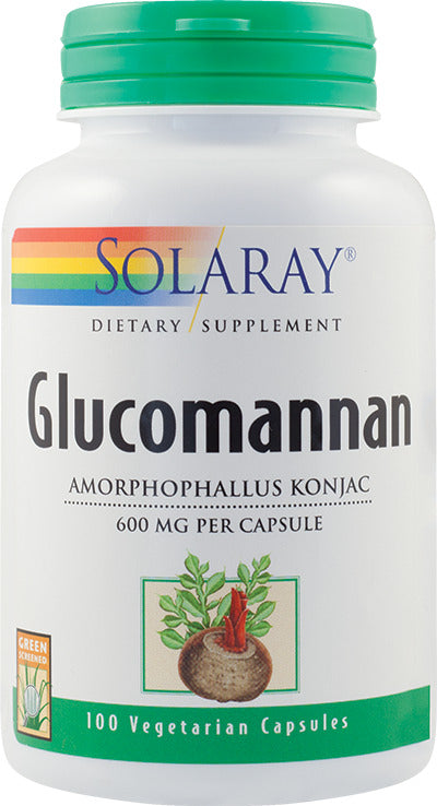 Glucomannan 600mg 100cps vegetale - Secom