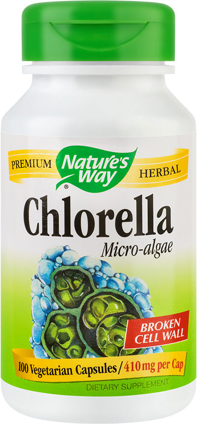 Chlorella micro-algae 410mg 100cps vegetale - Secom