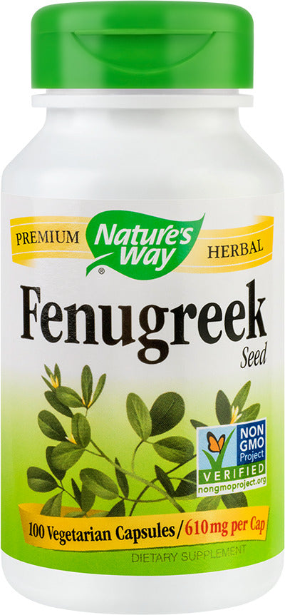 Fenugreek (schinduf) 610 mg, 100 capsule vegetale-SECO.00215