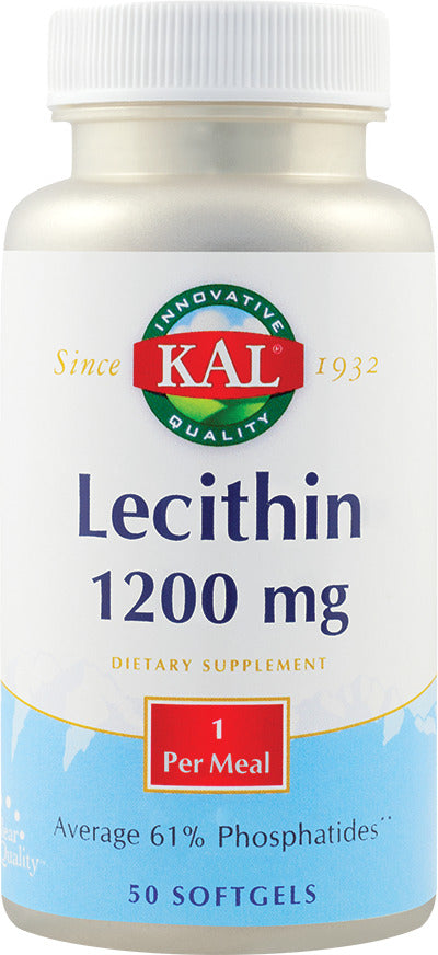 Lecithin 1200 mg, 50 capsule moi-SECO.00223