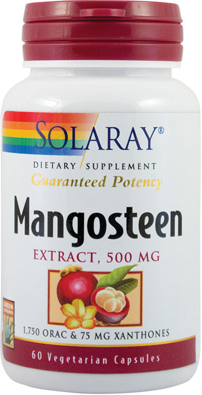 Mangosteen Extract 500 mg, 60 capsule vegetale-SECO.00235