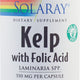 Kelp 550 mg cu acid folic 100 capsule vegetale – Secom