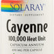 Cayenne(ardei iute) 450mg 100cps vegetale - Secom
