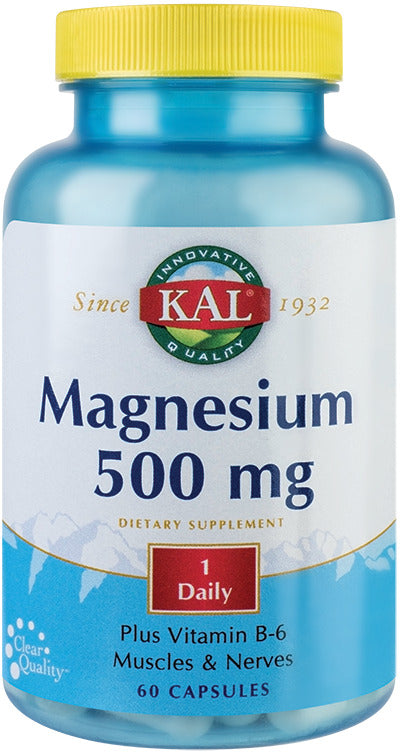 Magnesium 500mg 60cps vegetale - Secom