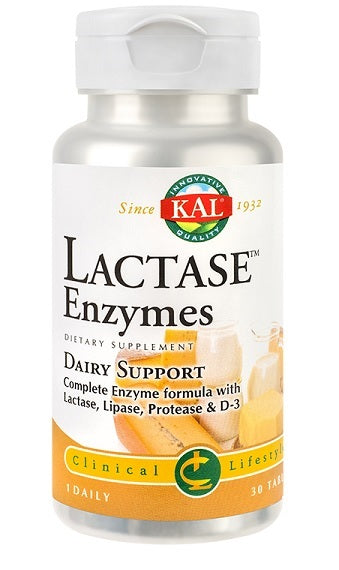 Lactase enzymes 30cps vegetale - Secom