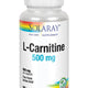 L-carnitine 500mg 30cps vegetale - Secom